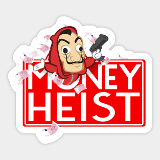 Money heist Sticker